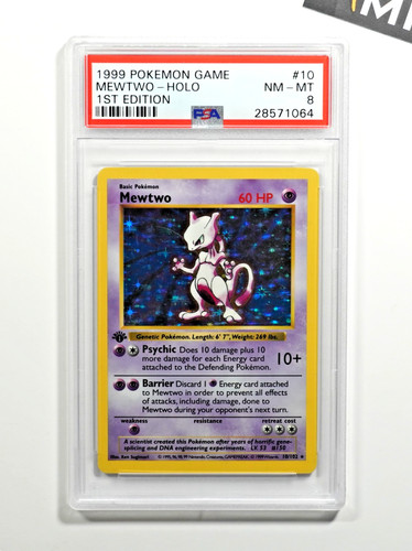 Pokemon psa mewtwo 10 holo - mewtwo, #10