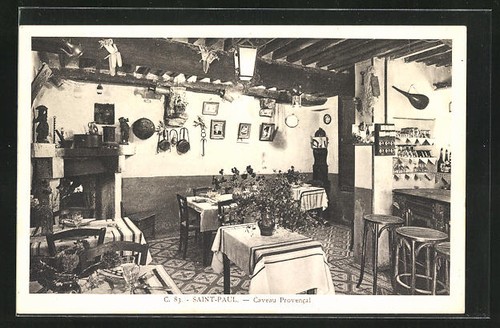 Cpa saint paul caveau - cpa, saint-paul,