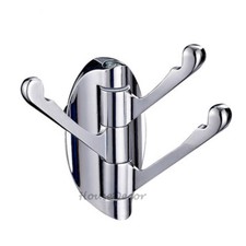 Appendiabiti da parete girevole triplo gancio appendiabiti cappello per roulotte barche bagno