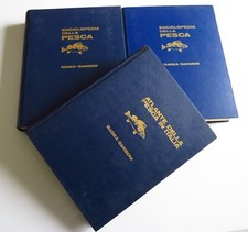 Enciclopedia della Pesca in 2 Volumi + Atlante della Pesca - Sadea Sansoni 1967