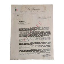 1941 La Fiaccola Diffusione Bandiere E Manifesti D'arte Bari Lettera C02261