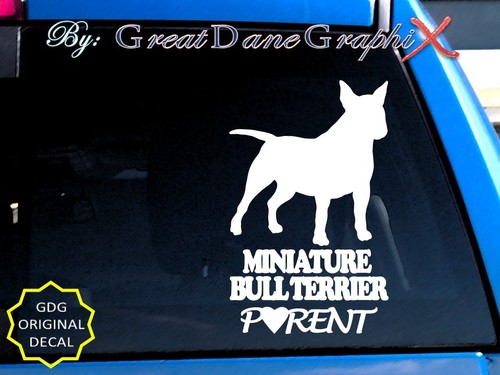 Miniature bull terrier - miniature,