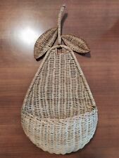 Portaoggetti da parete in vimini