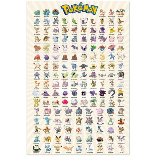 Pokemon originale 151 - originale,