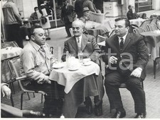 1967 RAPALLO A.C. GUY Pino PIACENTINO Primo DAVID al bar *Photo