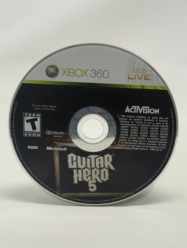 Guitar hero microsoft xbox - guitar, 5