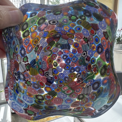Ciotola murano millefiori - ciotola, 4"