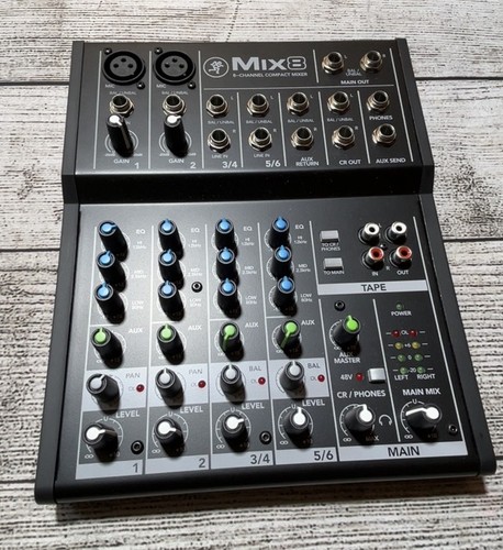 Mixer canali mackie mix8 - mixer,