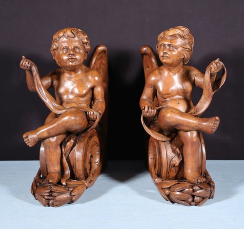 Coppia cherubini antichi - di,