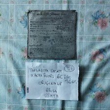  Targhetta Alfa Romeo 6c 2500