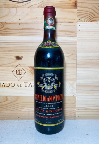 1977 poggione brunello - 1977, il