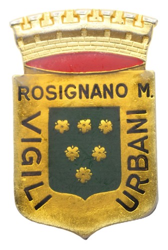 Fregio vintage vigili urbani - fregio,