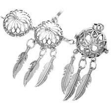  2 Pcs Collana Portaprofumo Charms Gioielli Che Rendono Ciondolo Sospensione