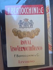 ETICHETTA LIQUORI VINO BERTOCCHINI LIVORNO