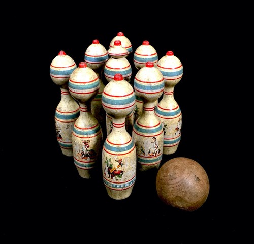 Antico set skittles in - antico,
