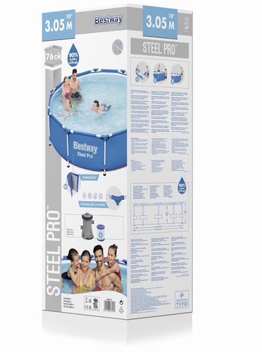 Bestway piscina steel - bestway,