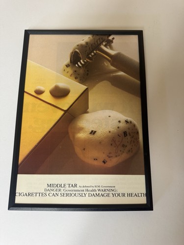 Framed original 1985 advert - 1985,