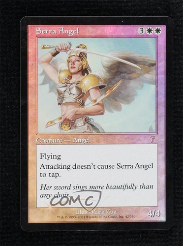 Serra angel foil magic 7a - angel,
