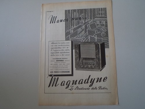 Advertising pubblicità 1938 - pubblicità,