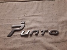STEMMA EMBLEMA FREGIO LOGO FIAT GRANDE PUNTO POSTERIORE ORIGINALE CROMO