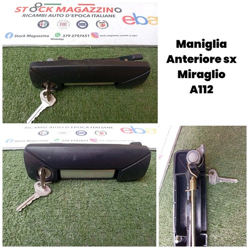Maniglia anteriore miraglio - anteriore, sx