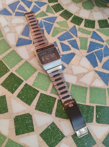 Vintage lcd digital watch - vintage,