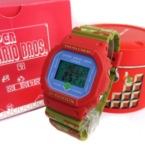 Casio shock super - g-shock, mario