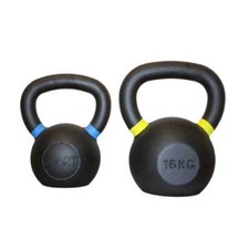 Spart Fitness Pro Style kettlebell base larga piatta verniciatura in polvere