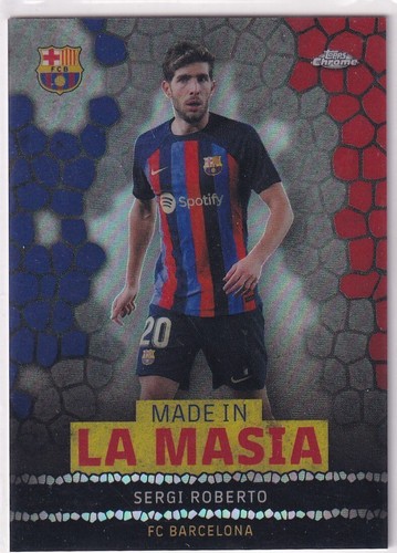 Topps chrome barcelona - barcelona, nr