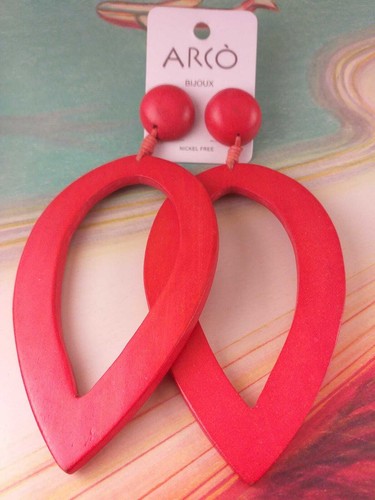 Arcò bijoux orecchini legno - arcò,