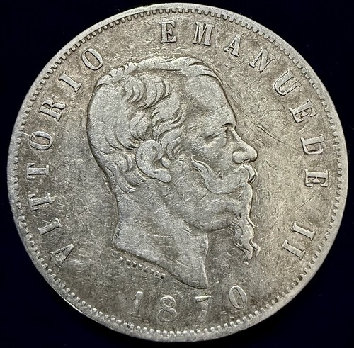 1870 italia lire - italia, 5