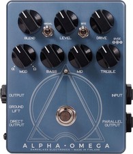 Darkglass Alpha Omega Preamp Distorsore Pedale Basso Elettrico Growl Bite Equalizzatore 3 Bande