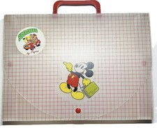 Valigetta Disney 1986 By Pigna ACI In Polionda NUOVA Cancelleria Scuola Vintage