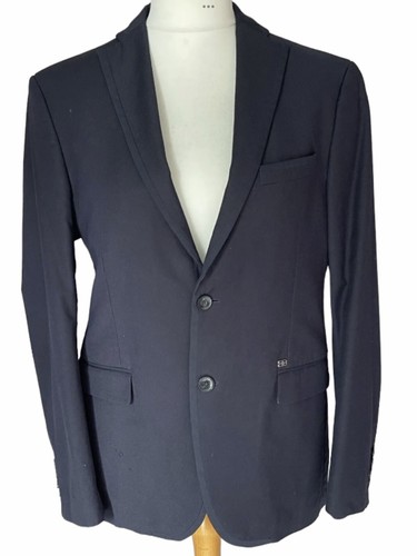Blazer zara uomo elegante blu - uomo,
