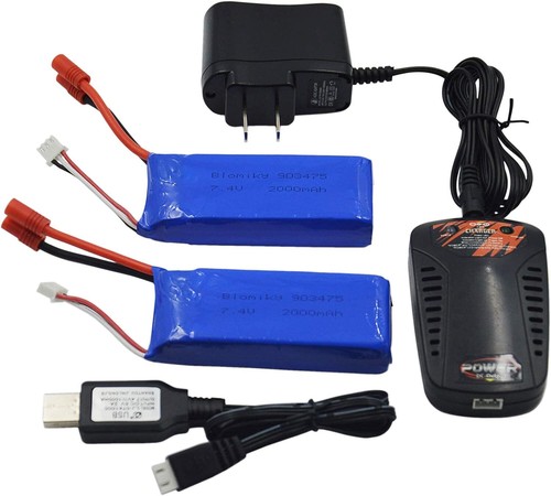 2pcs 2000mah rc - 2000mah, lipo