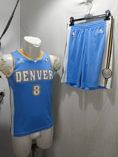 Articolo e3603 completo uomo Adidas NBA Denver, n.8 Gallinari, azzurro, taglia X