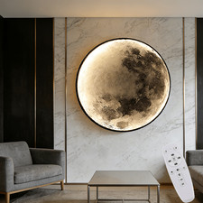 Lampada da parete luna