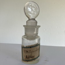 Antico Contenitore In Vetro