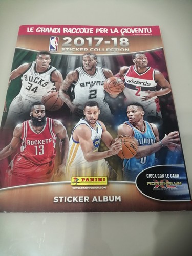 Album figurine nba - figurine, panini