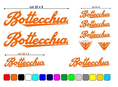 Kit vinile per telaio bici - in,