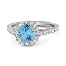 Anello donna solitario pietra