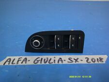 ALFA ROMEO GIULIA TASTIERA ALZA VETRI ANTERIORE SX COMPLETA F.0161