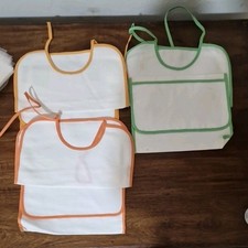 3 SET ASILO DA RICAMARE CUCITI