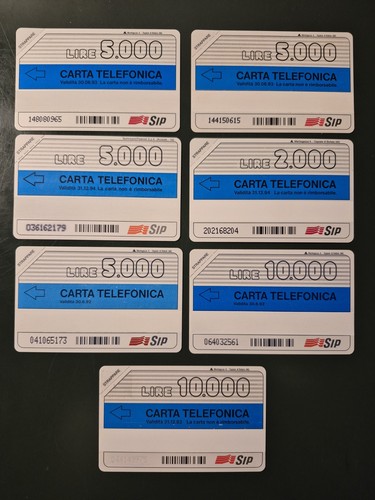 Lotto schede telefoniche - 7,