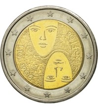2 EURO COMMEMORATIVA FINLANDIA 2006 - 100° DEL SUFFRAGIO UNIVERSALE - FDC UNC -