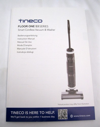 Manuale tineco floor one - tineco,