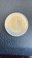 MONETA RARA DA 2 EURO BEATRIX KONINGIN DER NEDERLANDEN DEL 2002
