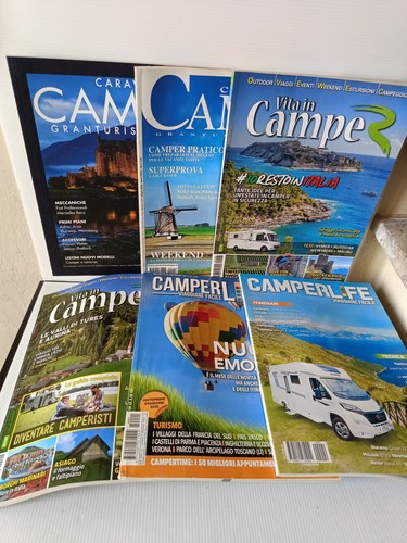 Lotto riviste camper - lotto,