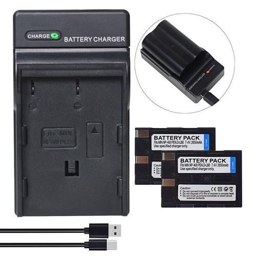 Batteria caricabatterie - 2x,
