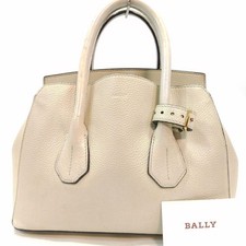Borsa Bally Sommet in pelle bianca vera pelle elegante classica